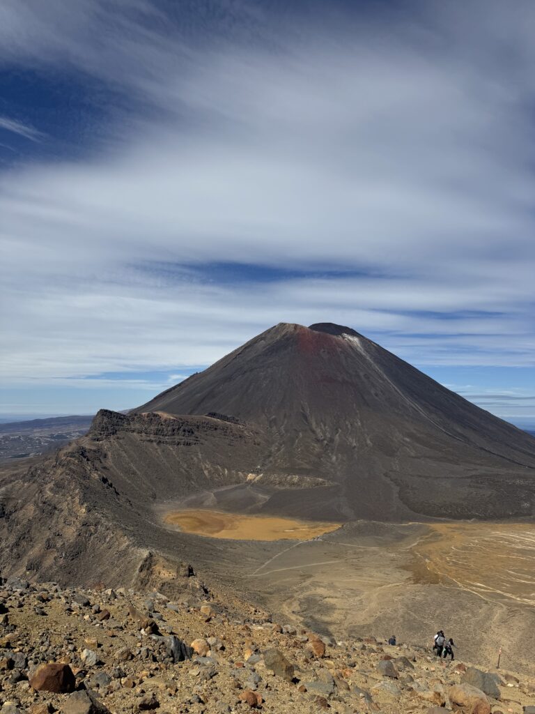 mount doom- tongariro crossing hike, new zealand.